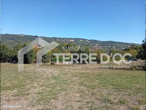 Terrain 1 000 m² Saint Amans Soult