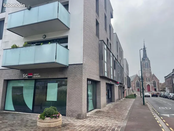 Bureau/commerce 150m2 centre ville Bousbecque 1800