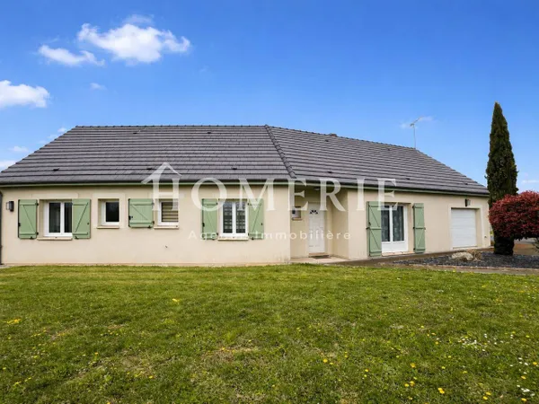 Maison de plain-pied 5 pièces 124 m²