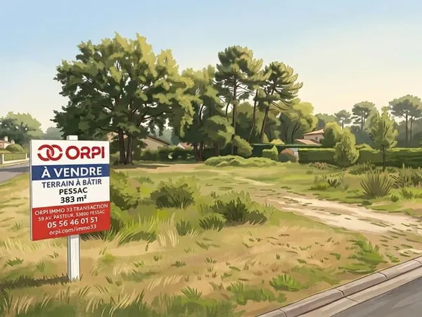 Terrain 383 m²