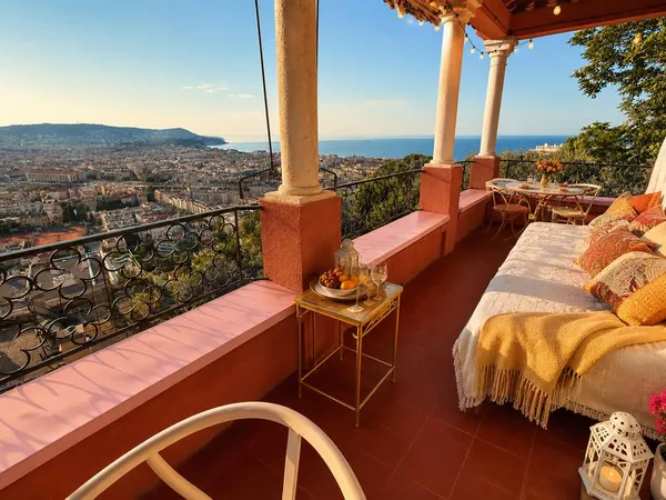 Parc Impérial – Villa de caractère avec vue mer panoramique