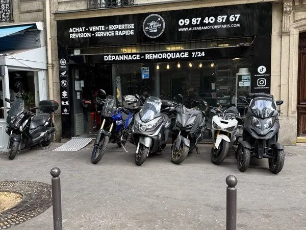 Fond commerce Garage moto Paris Bail tous commerce