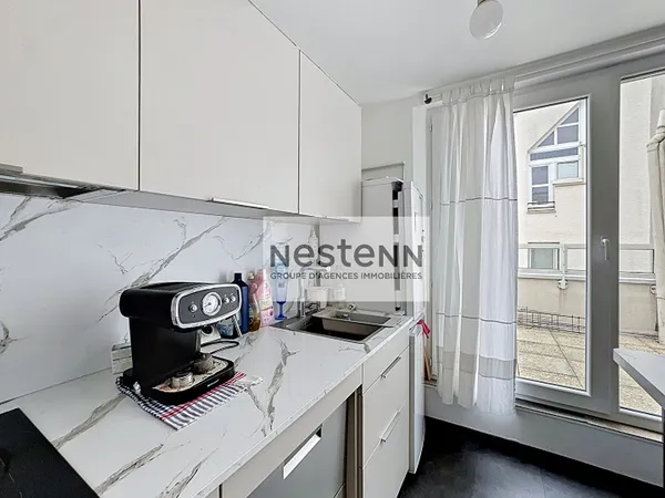 Appartement Ermont 1 pièces - balcon - parking sous-sol - centre-ville - Cernay