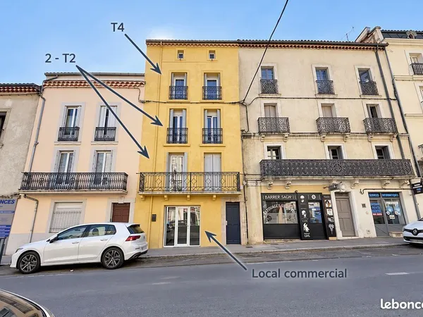 Immeuble 13 pièces 158 m²