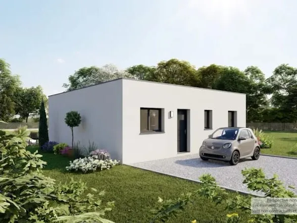 Maison neuve 3 pièces 65 m²