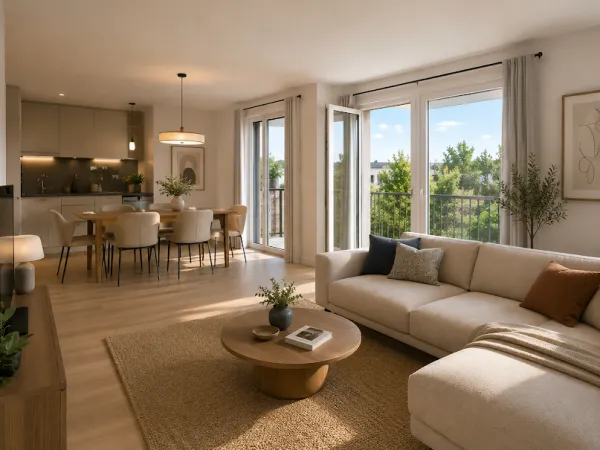 Appartement 3 pièces 59 m²