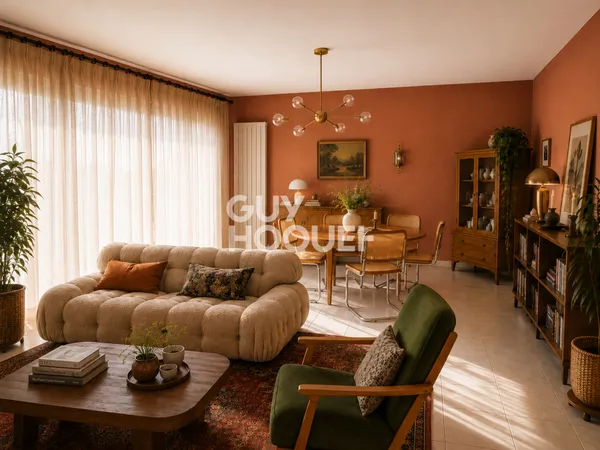 Rodez coeur de ville - T3 85 m² - 2 terrasses tropéziennes, garage, ascenseur, caves
