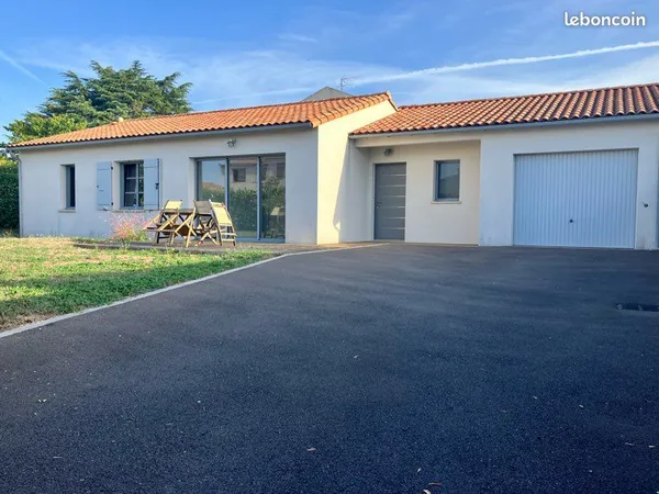 Maison individuelle 3 chambres avec garage