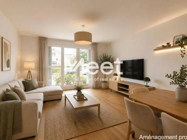 Appartement 3 pièces 59 m²