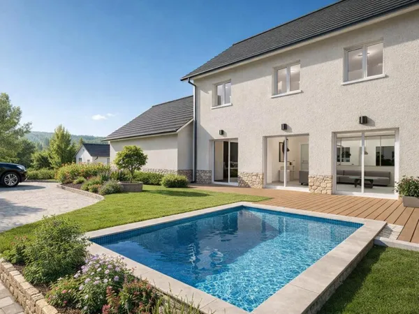 Maison neuve + terrain à SAINT THEOFFREY, à ne pas manquer !