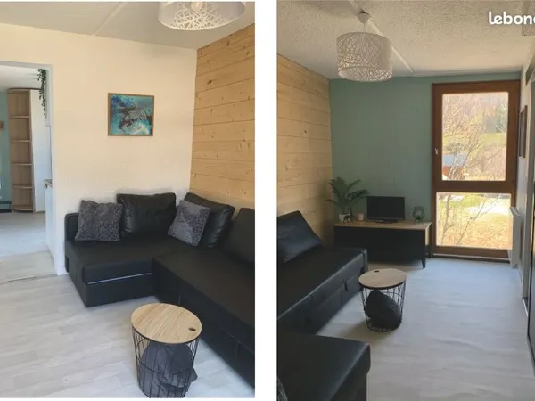 Studio lumineux refait à neuf Alpe du Grand Serre - La Morte