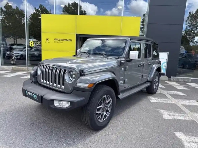 Jeep Wrangler unlimited 2.0 t 380ch 4xe overland command-trac my23
