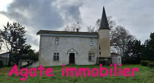 MAISON BOURGEOISE A VENDRE EN SUD GIRONDE