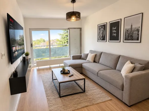Colocation meublée pour femmes - 4 chambres avec balcon individ