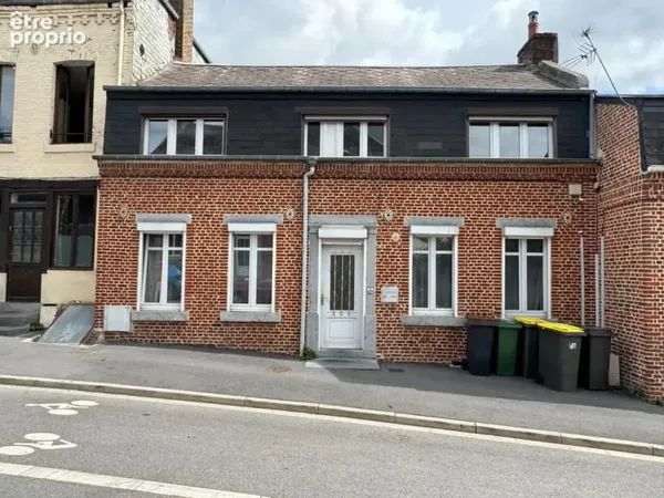 À VENDRE - Maison mitoyenne spacieuse - Fourmies