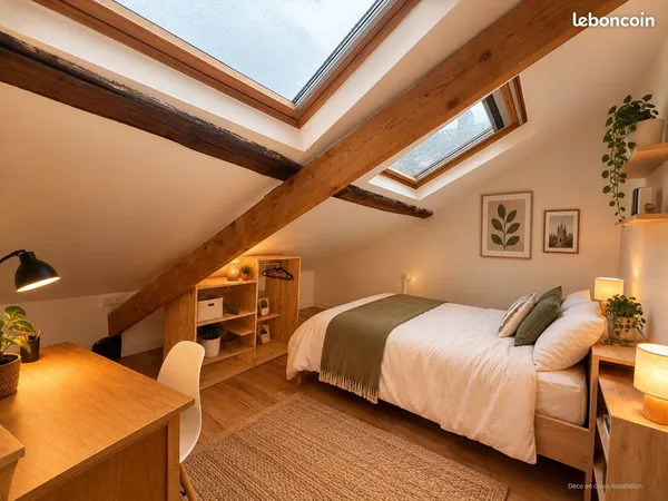 Chambre cosy en coloc - Rouen centre - dispo 15/11
