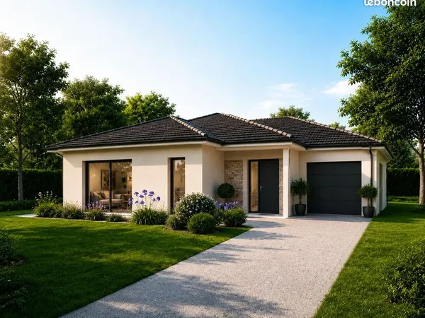 Projet de construction d'une maison 70 m² avec terrain à CHATILLON-LA-PALUD (01)