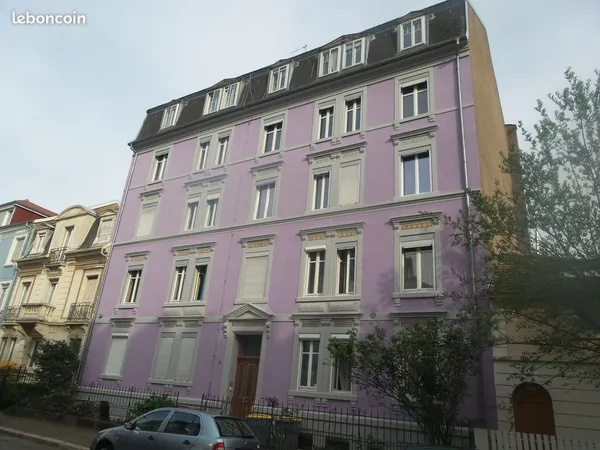 MULHOUSE-DORNACH petit F2 entouré de jardins