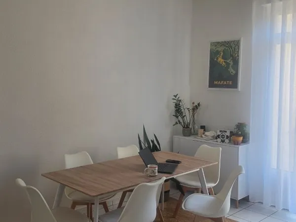 Maison échoppe bordelaise avec jardin