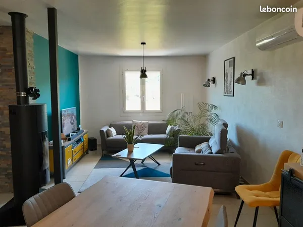 Maison de plein pied 3 chambres Laguenne