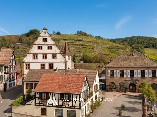Andlau : la maison alsacienne du centre-village, libre et prête