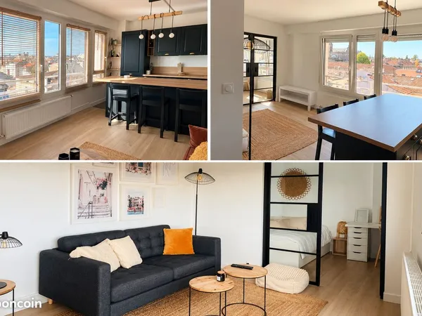 Appartement T2 meublé à louer quartier chartrons- jardin public