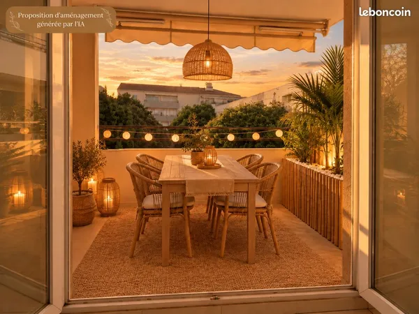 Appartement 3 pièces 54 m²