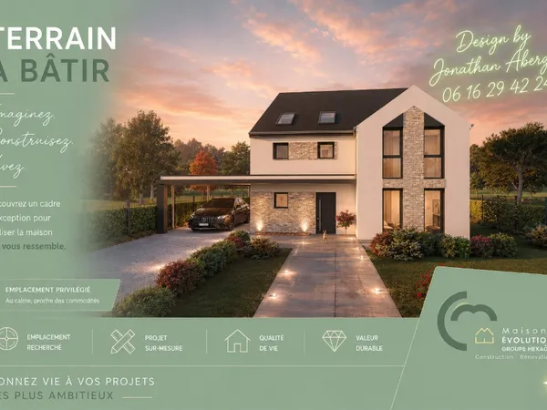 Terrain 427 m²