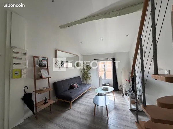 Duplex 1 pièce 34 m²
