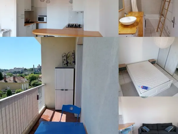 Location appartement T2 meublé
