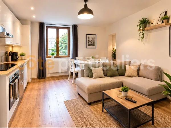 T2 meublé 32m²- MOBILIER NEUF-PROCHE GARE--