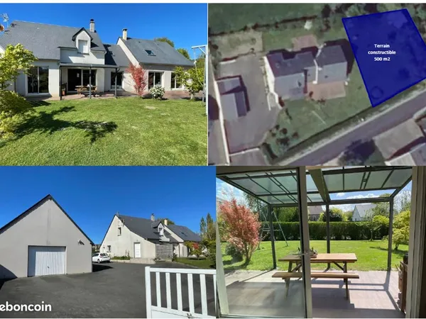 Grande maison familiale - 224 m² - 6 chambres - Saint-Pair-sur-Mer - À 2,5 km de la mer