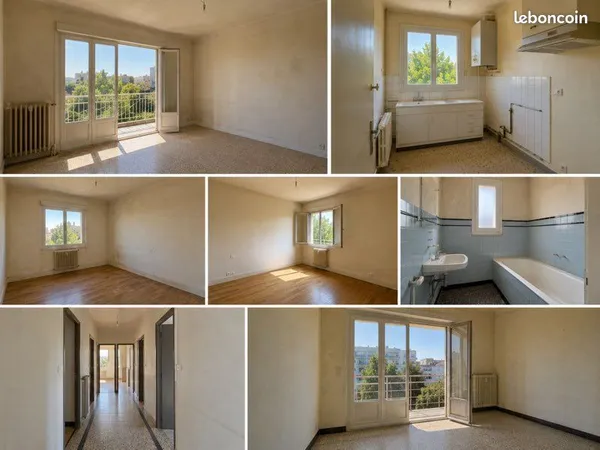 À vendre appartement balcon + cave