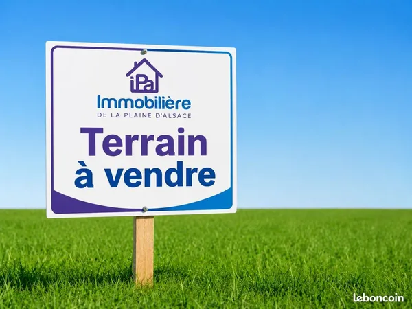 Terrain 394 m² Bantzenheim