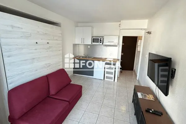 Appartement meublé 1 pièce 17 m²