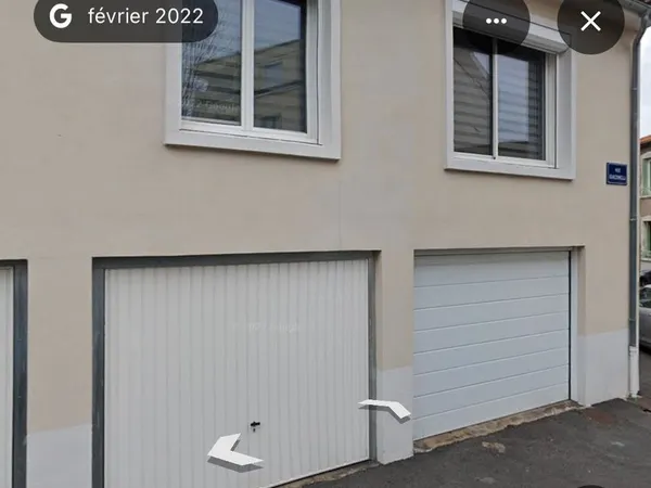 Garage fermé