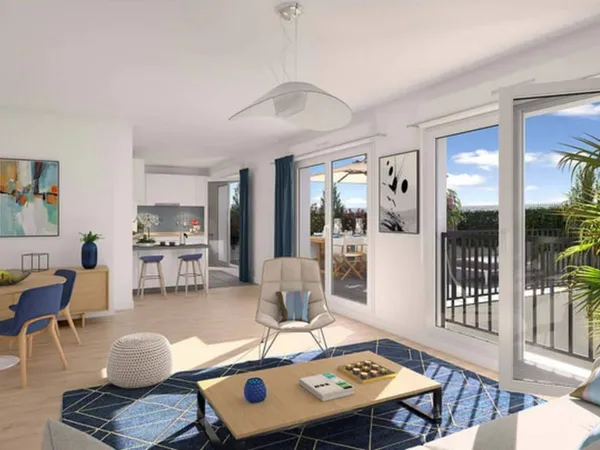 Appartement 3 pièces 59 m²