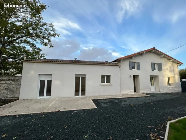 Maison charentaise 130m2 entièrement rénovée