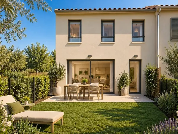 UNE MAISON 4 chambres NEUVE AVEC JARDIN, AU CALME ET PROCHE DE TOUT