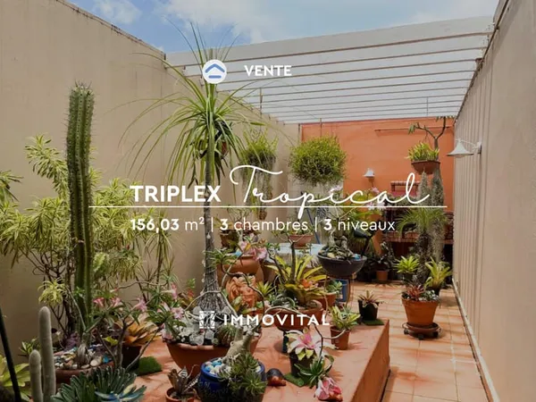 VENTE APPARTEMENT TRIPLEX DANS LA COMMUNE DE POINTE-A-PITRE