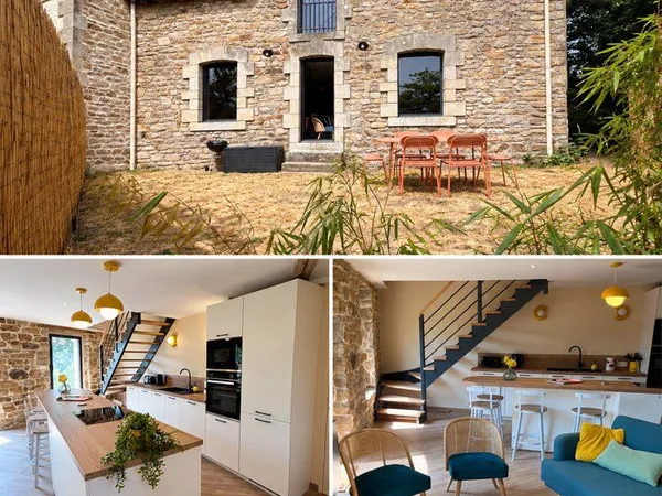 LOCATION AU MOIS DE NOVEMBRE À MAI - Maison rénovée à Lorient
