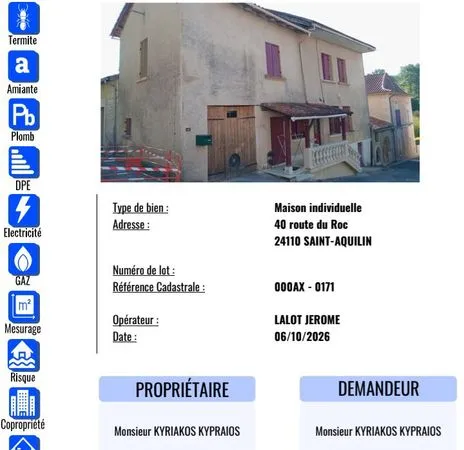 Maison Saint Aquilin 24110
