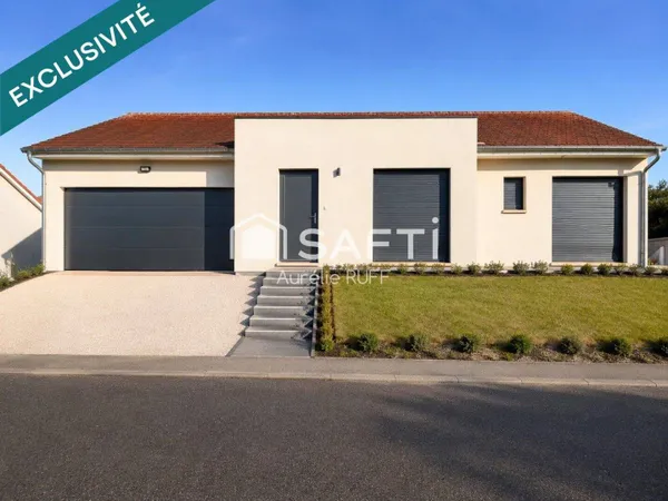 Maison de plain-pied 4 pièces 125 m²