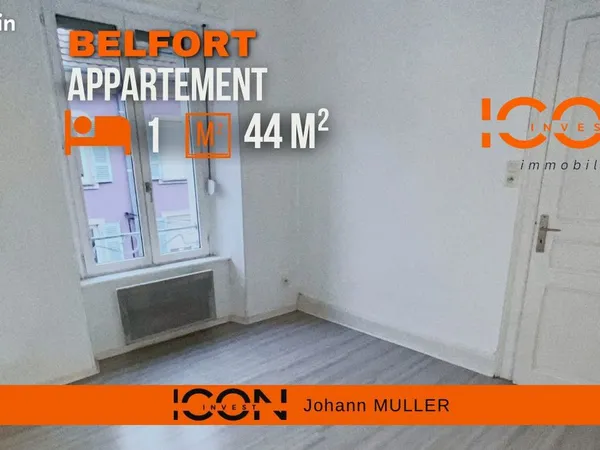 Appartement 2 pièces 44 m²