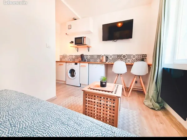 Ensemble de 3 appartements meublés + 40 m² de terrasses