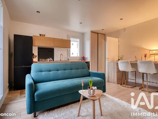 Studio 1 pièce 23 m²