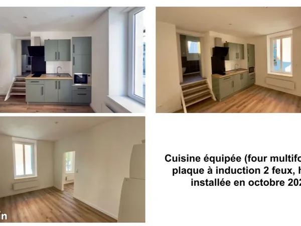 T1Bis de 25 m2 refait à neuf au centre d'AUDINCOURT