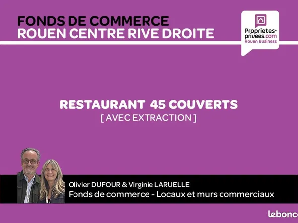 Fonds de commerce hôtel, restaurant 150 m²