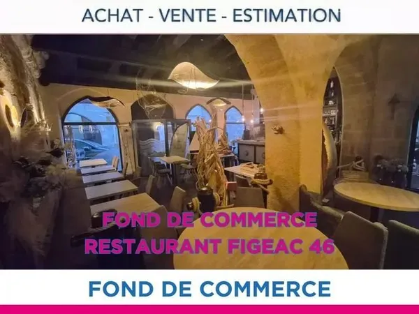 Fonds de commerce, restaurant 350 m² Figeac
