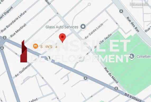 Boutique 1260 m² ASNIERES SUR SEINE